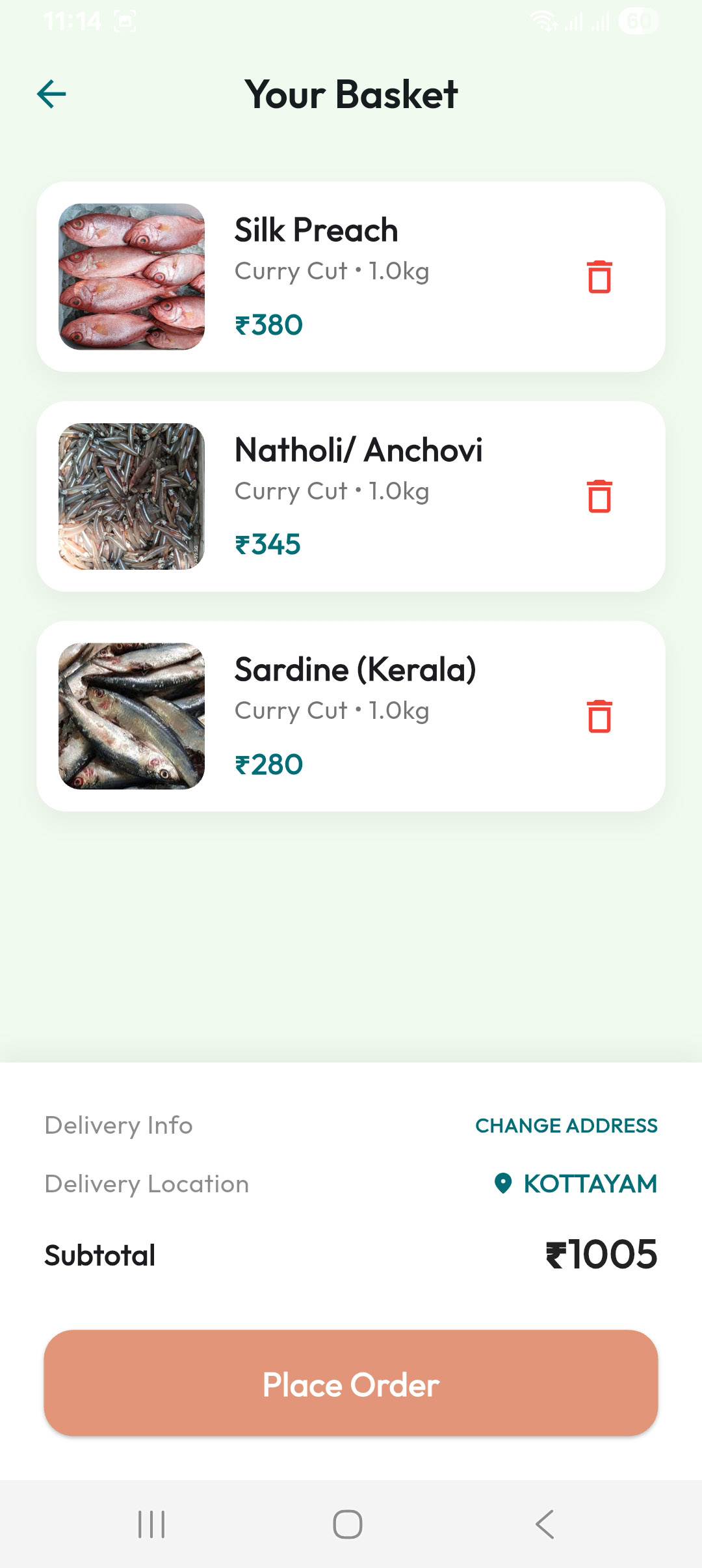 customer-ordering-app-products-ordered