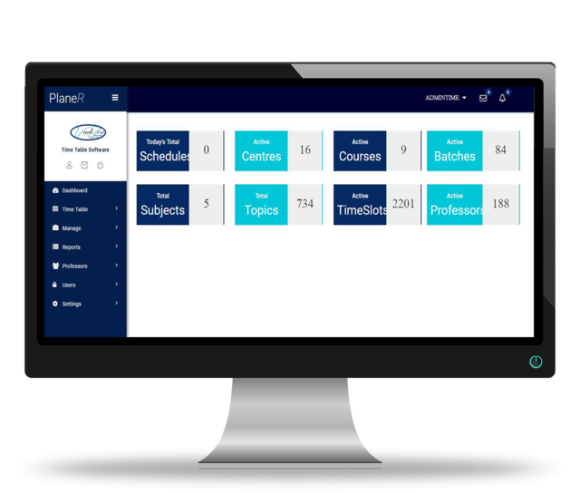 Time table dashboard